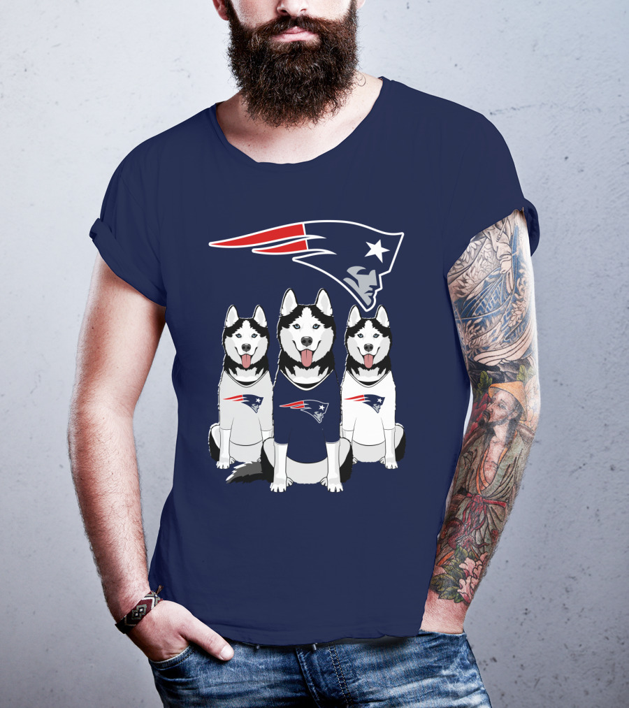 Patriots Husky Trio T-Shirt