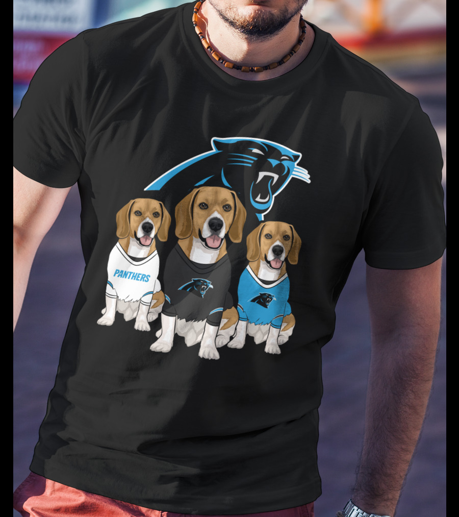 Panthers Beagle T-Shirt