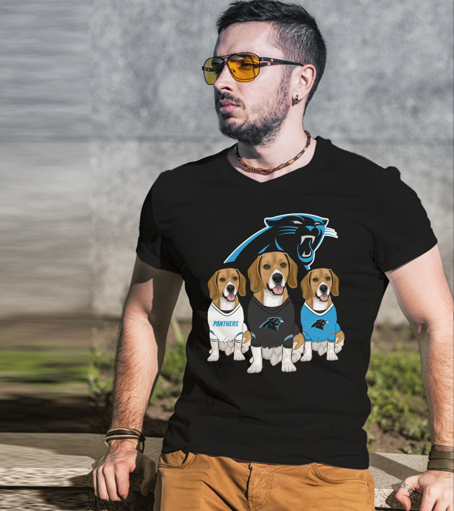 Panthers Beagle T-Shirt