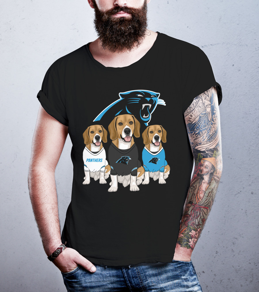 Panthers Beagle T-Shirt