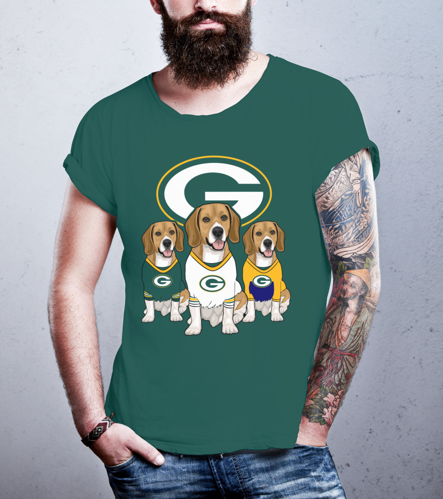 Packers Beagle Dog T-Shirt