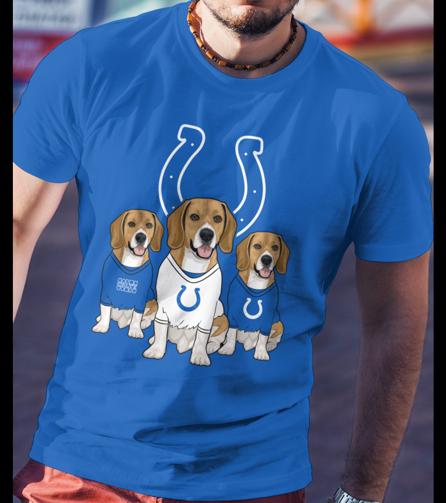 Indianapolis Colts Beagle Trio T-Shirt