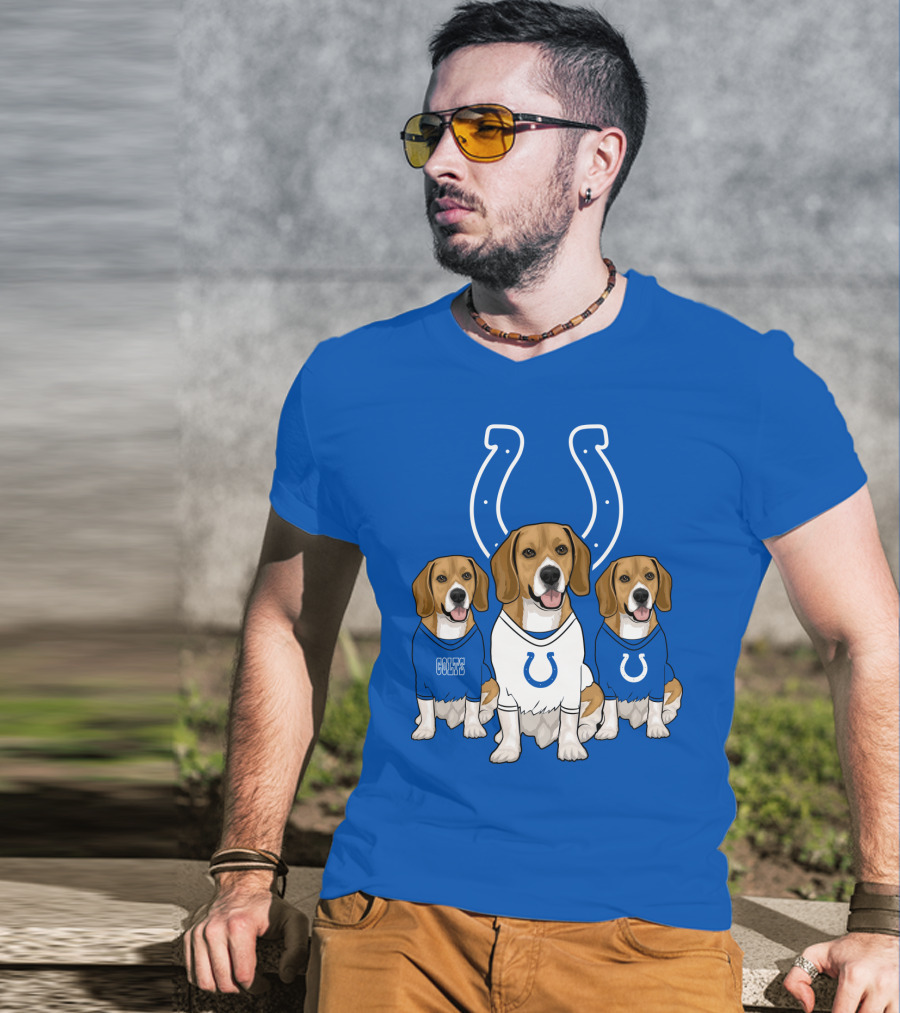 Indianapolis Colts Beagle Trio T-Shirt