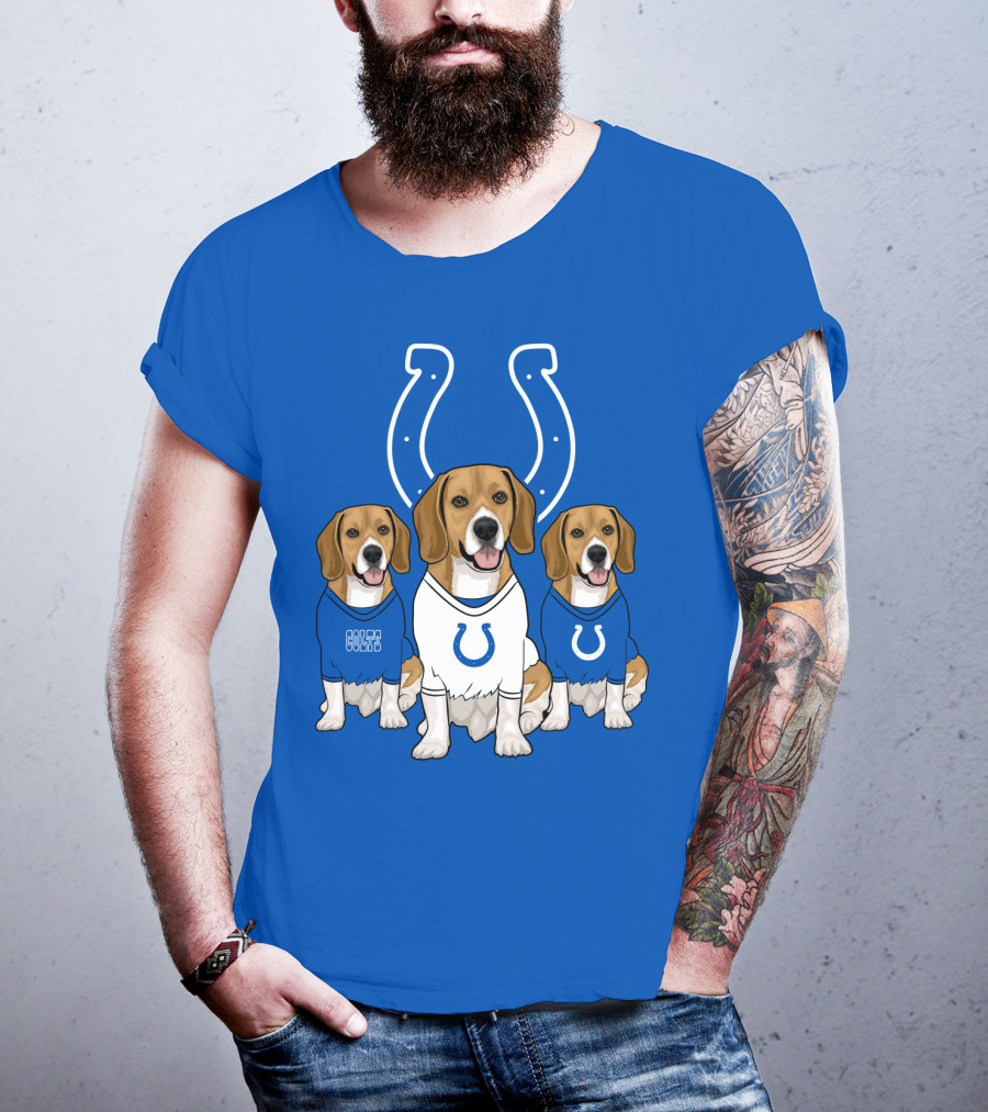 Indianapolis Colts Beagle Trio T-Shirt