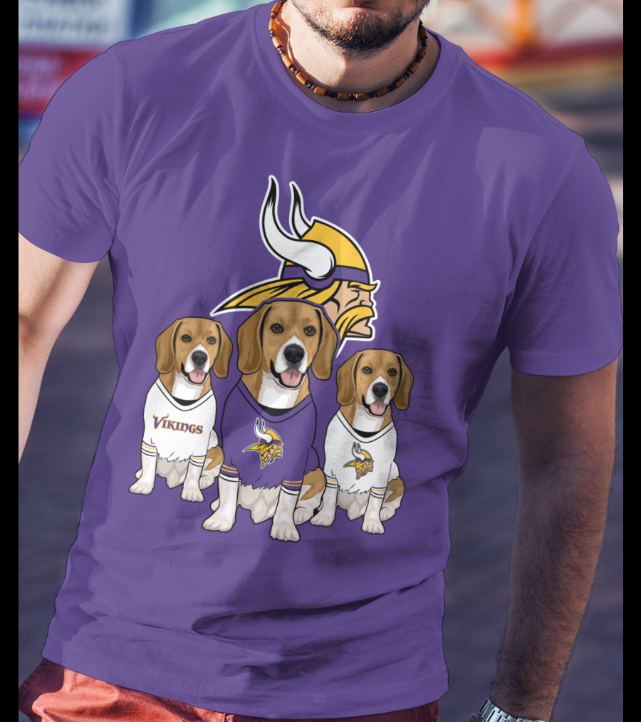 Vikings Beagle Trio T-Shirt