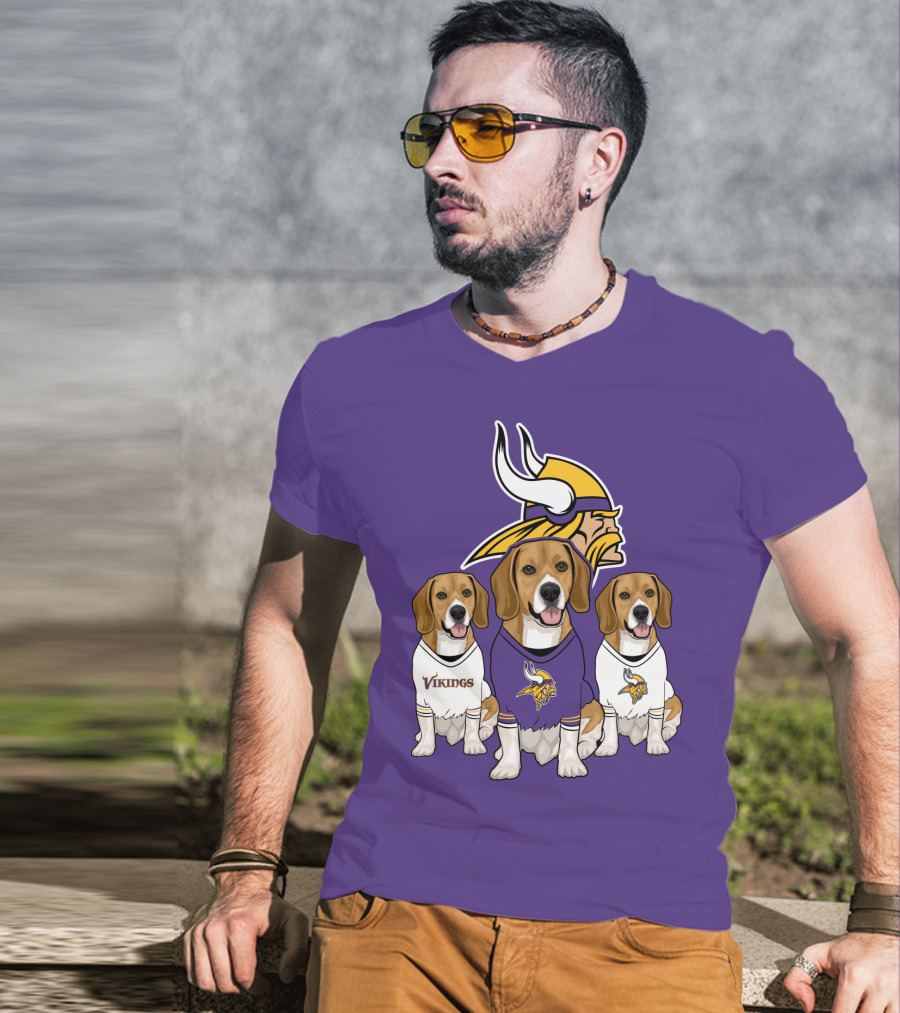 Vikings Beagle Trio T-Shirt
