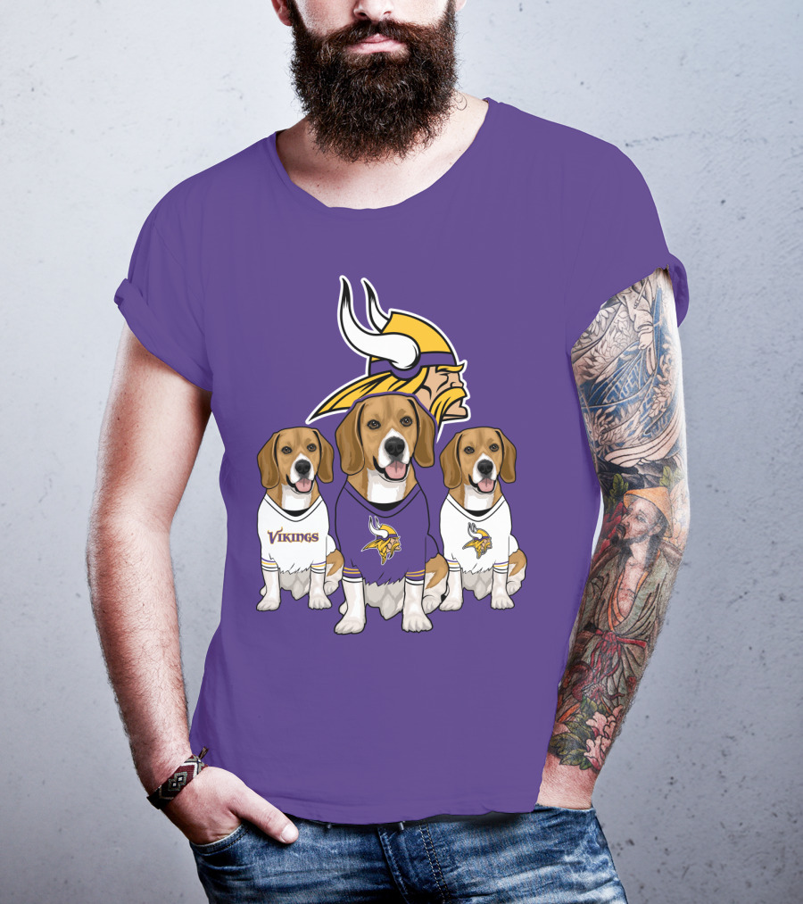 Vikings Beagle Trio T-Shirt