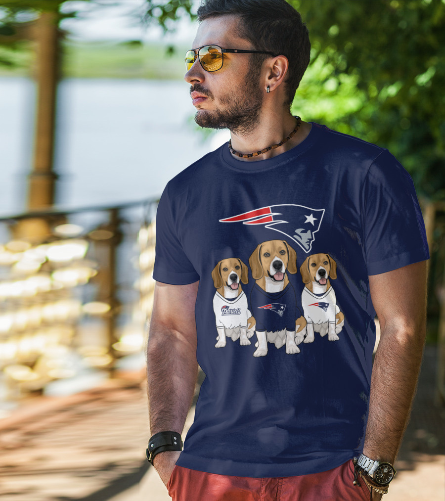 Patriots Beagle Trio T-Shirt