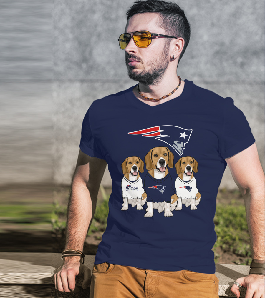 Patriots Beagle Trio T-Shirt