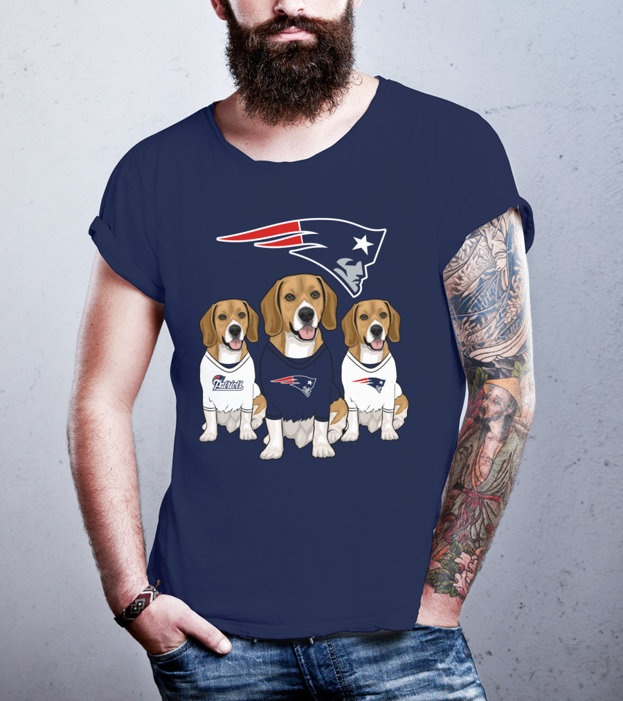 Patriots Beagle Trio T-Shirt