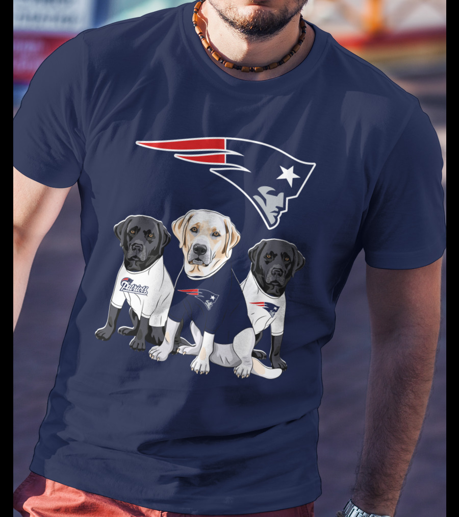Patriots Labrador Retriever T-Shirt