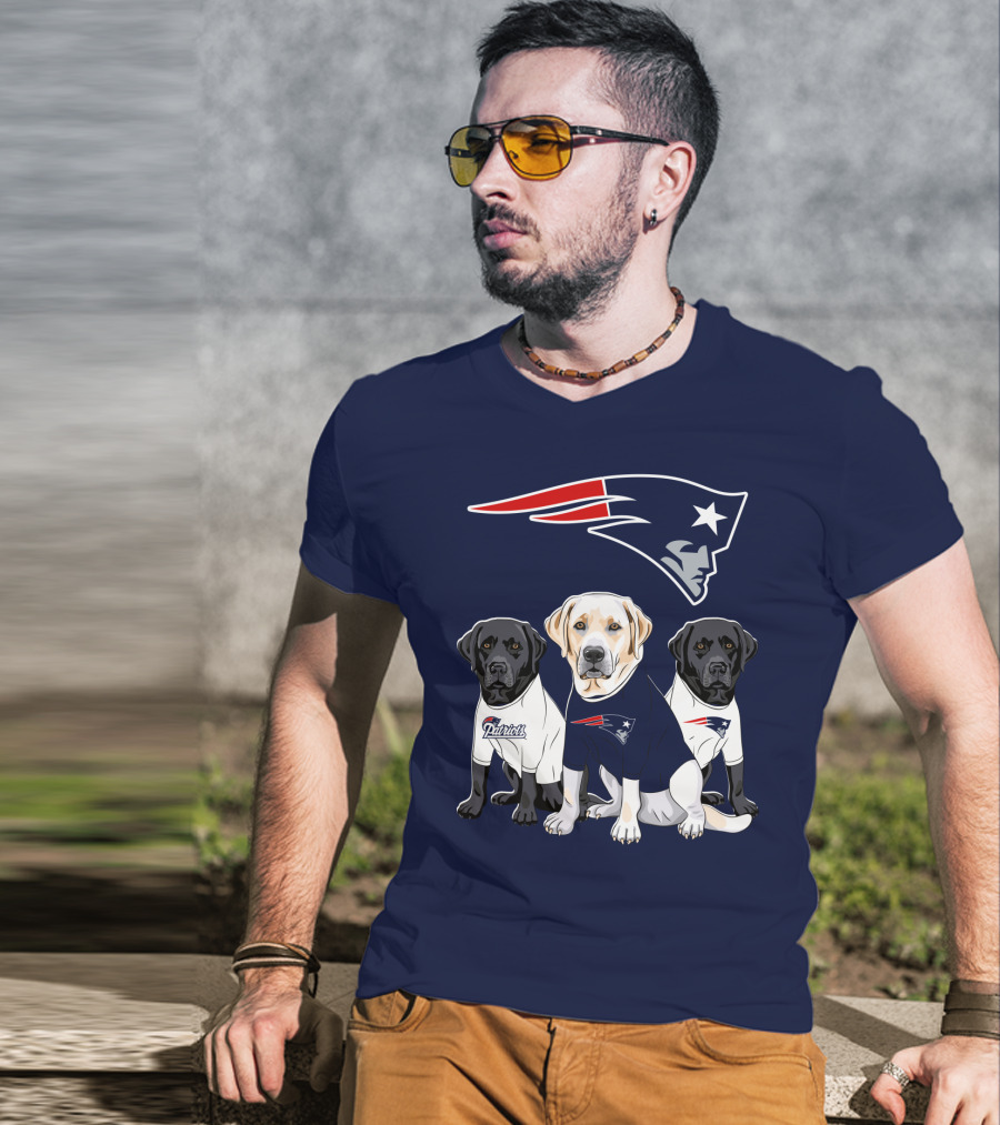 Patriots Labrador Retriever T-Shirt