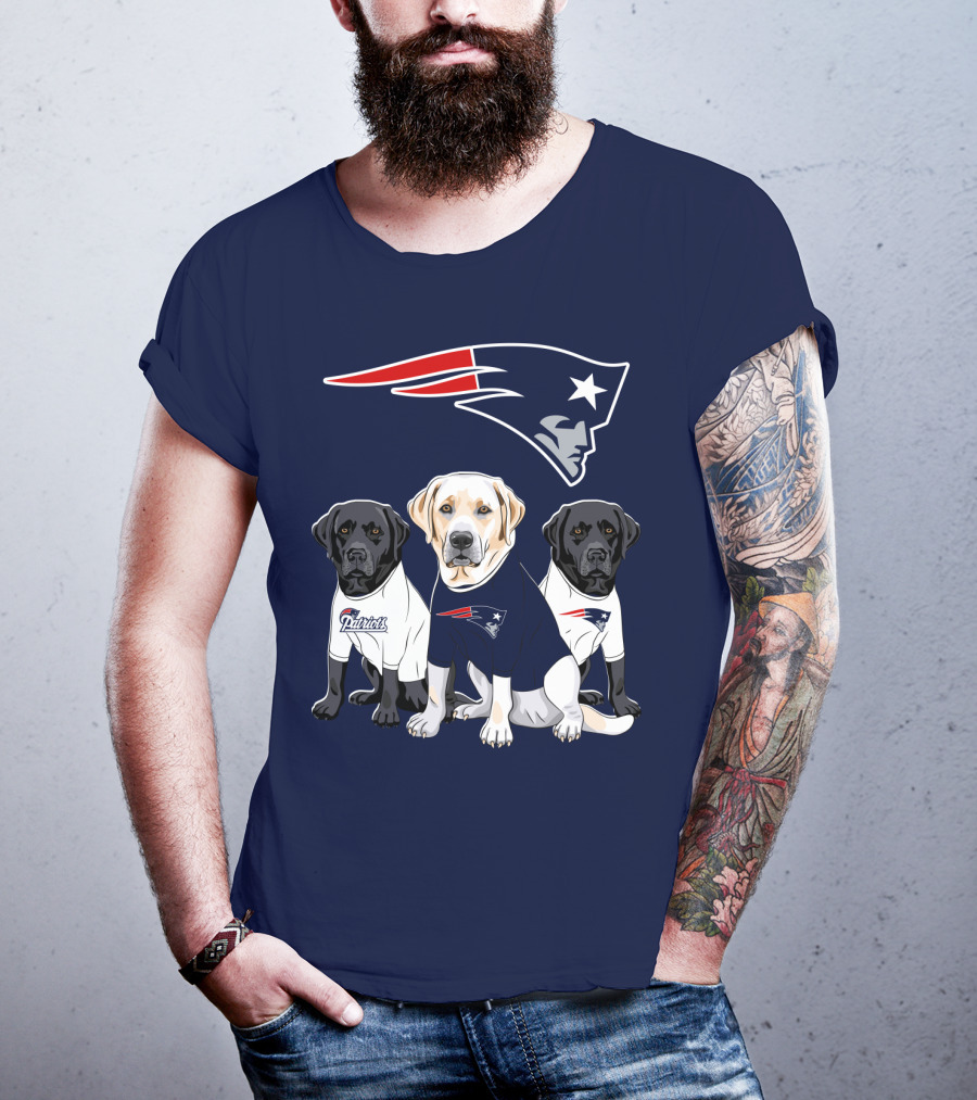 Patriots Labrador Retriever T-Shirt