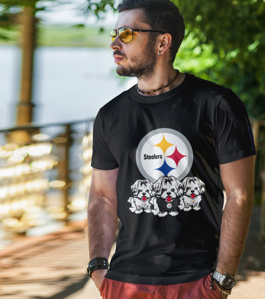 Steelers Shih Tzu T-Shirt