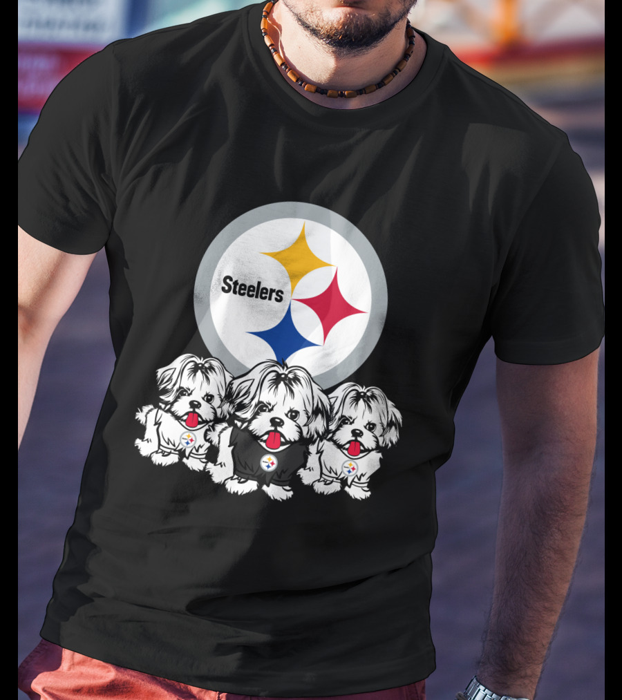 Steelers Shih Tzu T-Shirt
