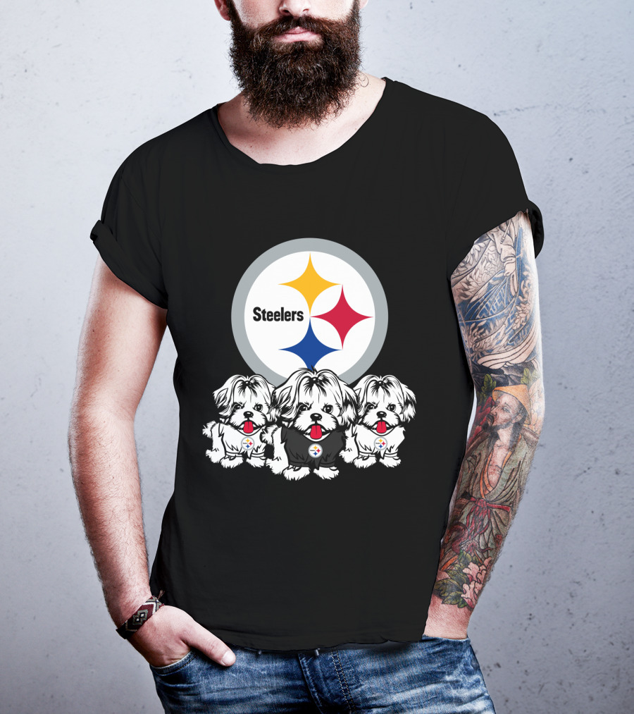 Steelers Shih Tzu T-Shirt