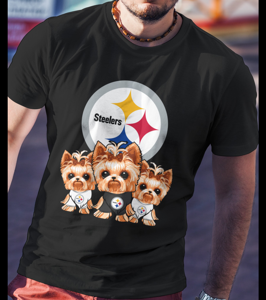 Steelers Yorkshire Terriers T-Shirt