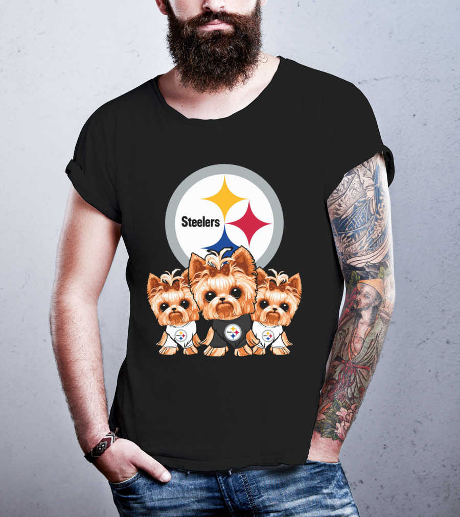 Steelers Yorkshire Terriers T-Shirt