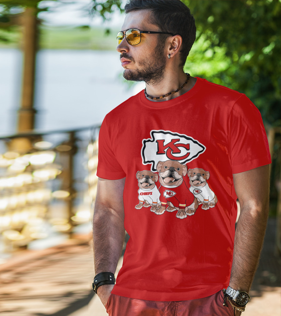 Kansas City Chiefs Bulldog T-Shirt