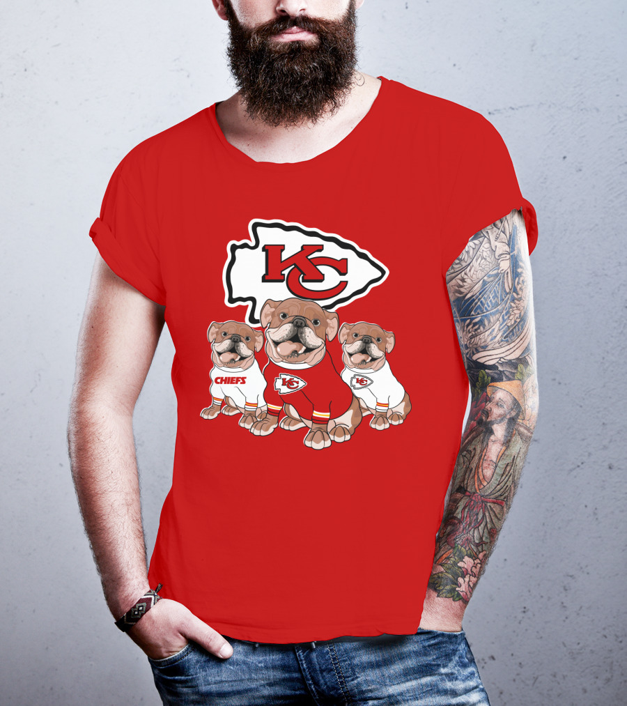 Kansas City Chiefs Bulldog T-Shirt