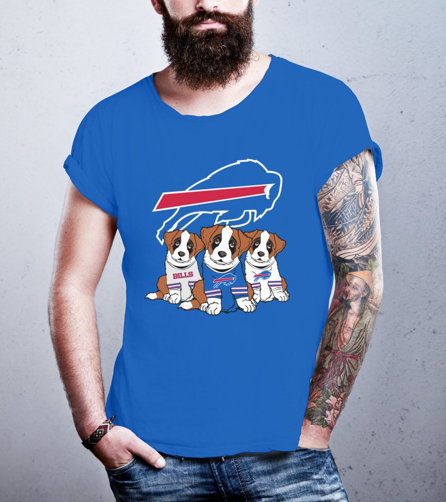 Buffalo Bills Puppies T-Shirt