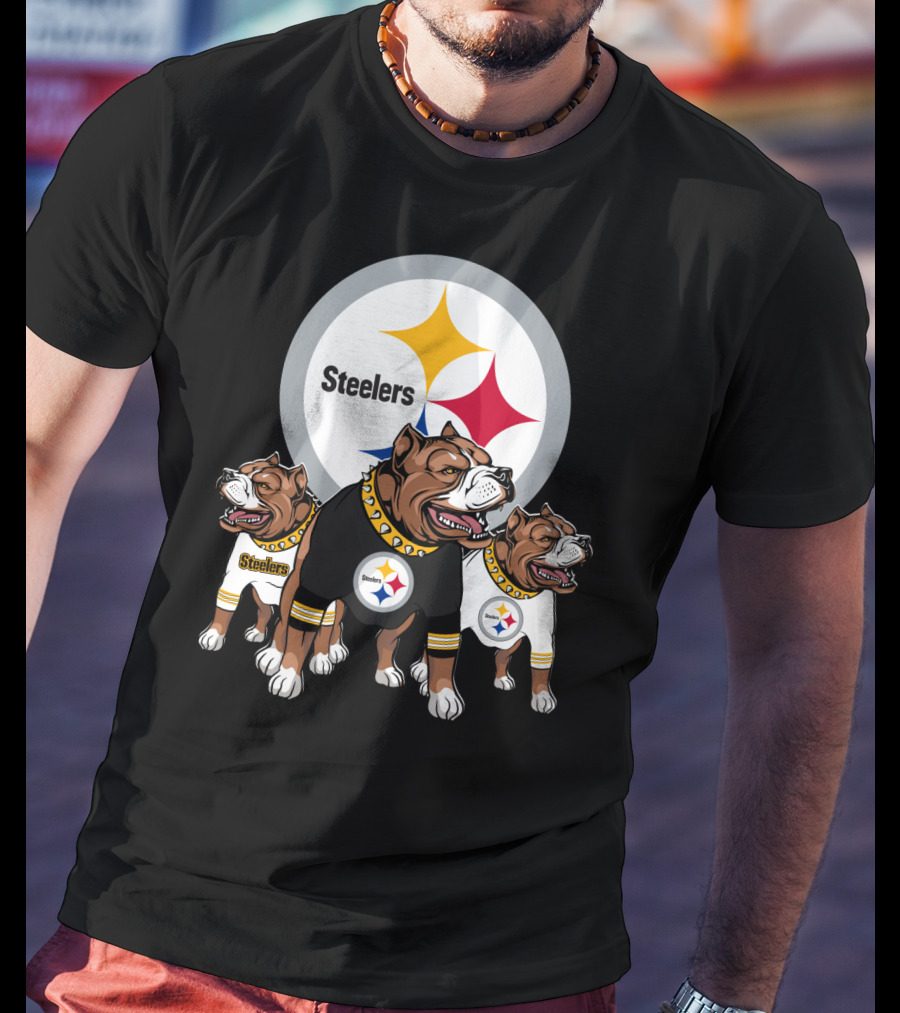Steelers Bulldog Trio T-Shirt