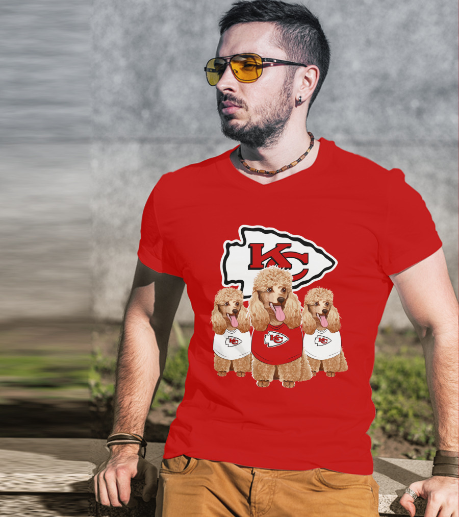 Kc Chief Poodle Trio T-Shirt