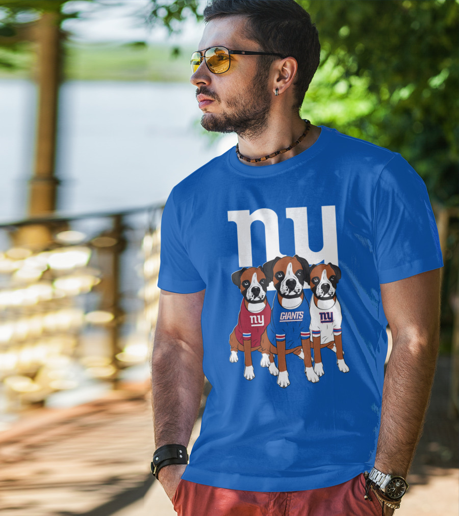 New York Giants Three Boxer T-Shirt