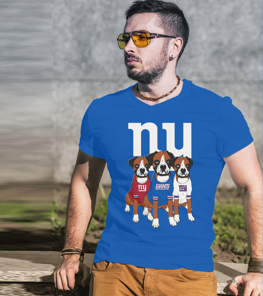 New York Giants Three Boxer T-Shirt