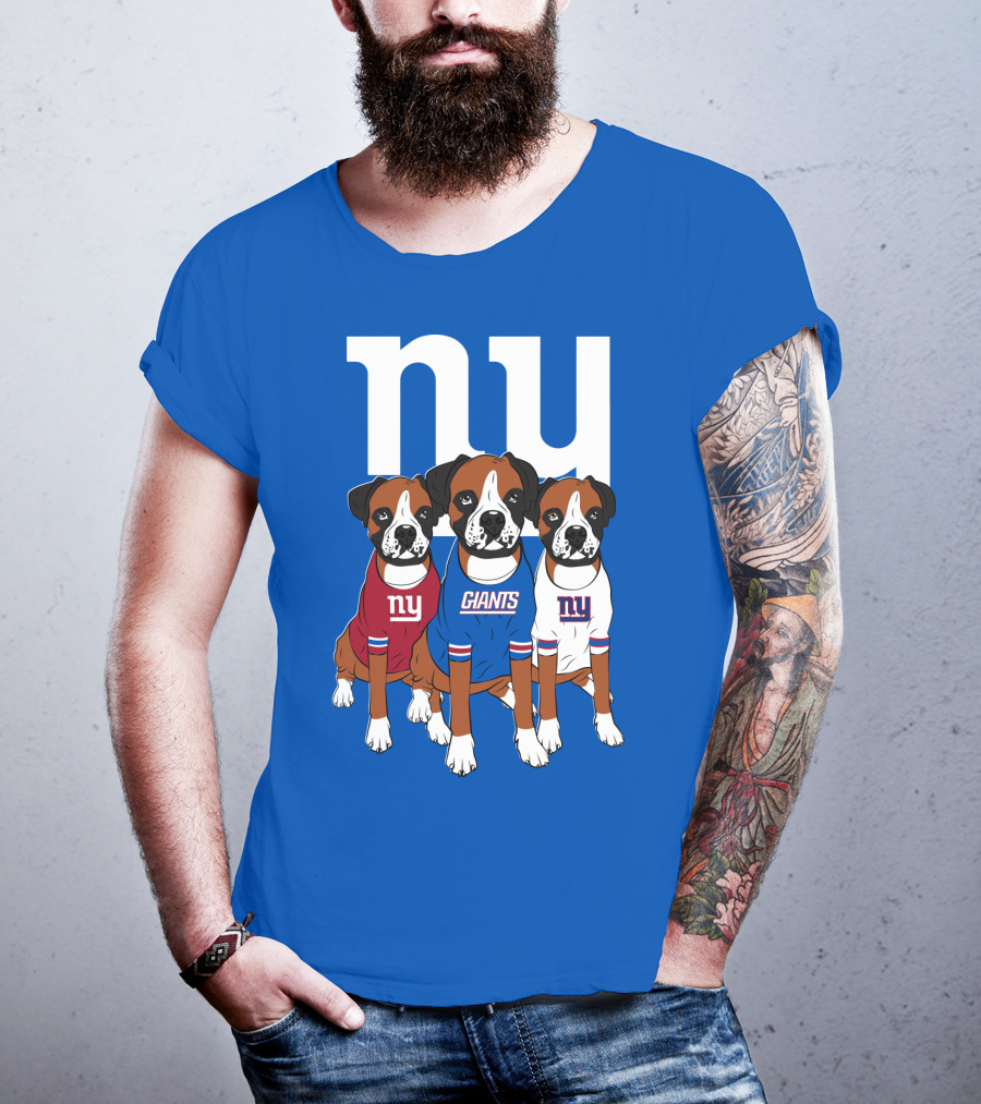 New York Giants Three Boxer T-Shirt