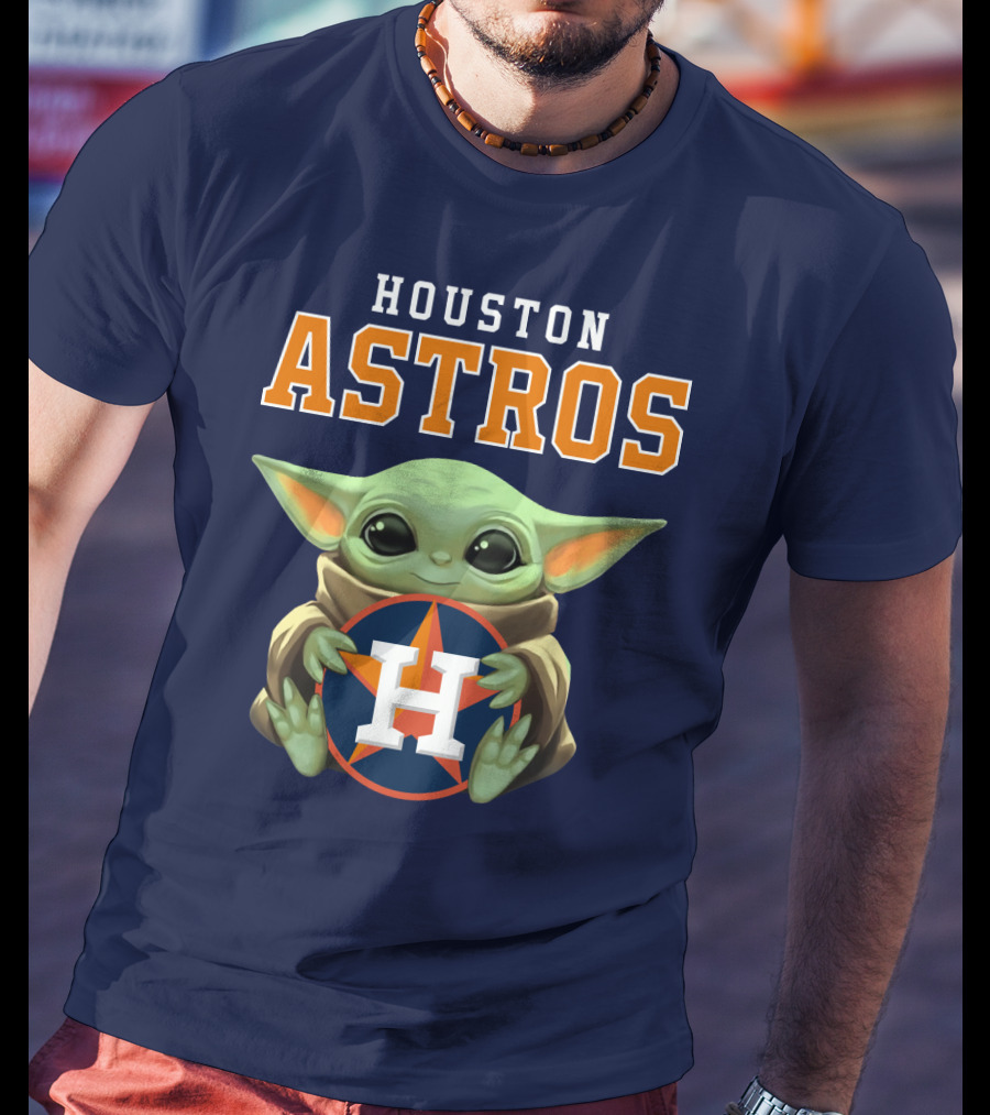Houston Astros Baby Yoda T-Shirt