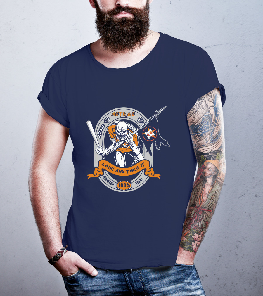 Astros Come And Take It Houston 100% Texas T-Shirt