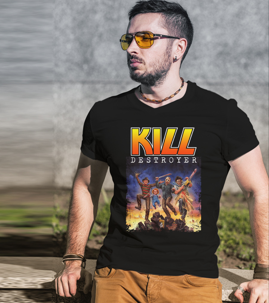 Kill Destroyer Killer Team-Up Art T-Shirt