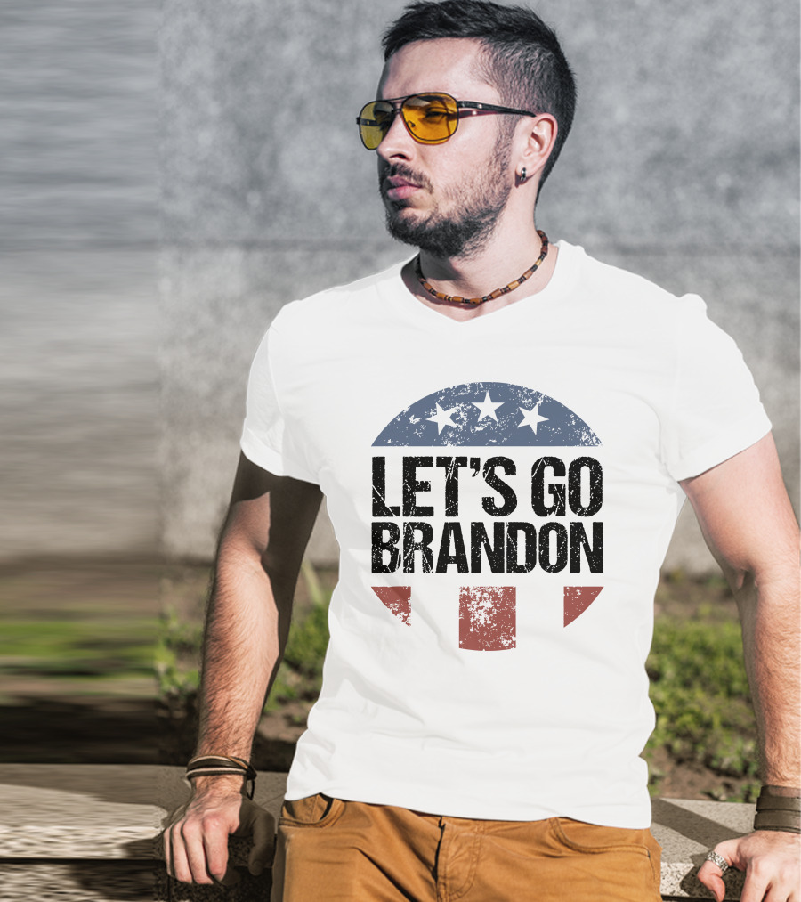 Let's Go Brandon Stars And Stripes T-Shirt