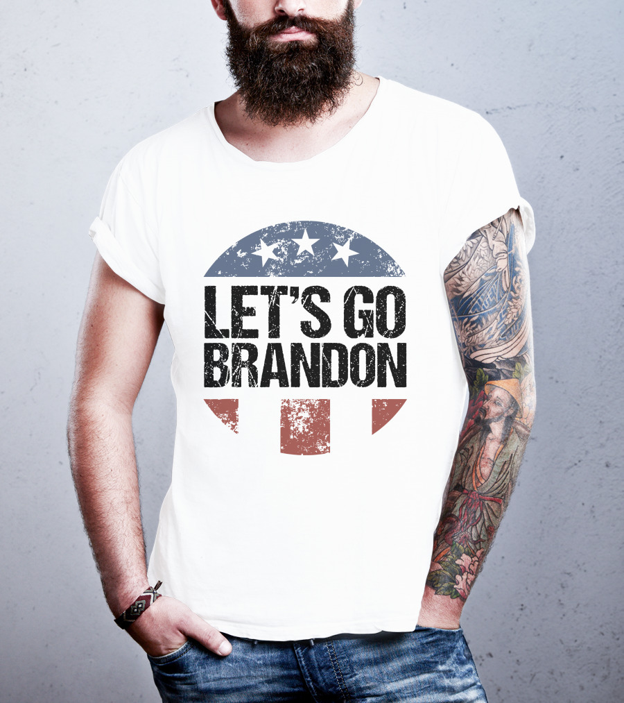 Let's Go Brandon Stars And Stripes T-Shirt