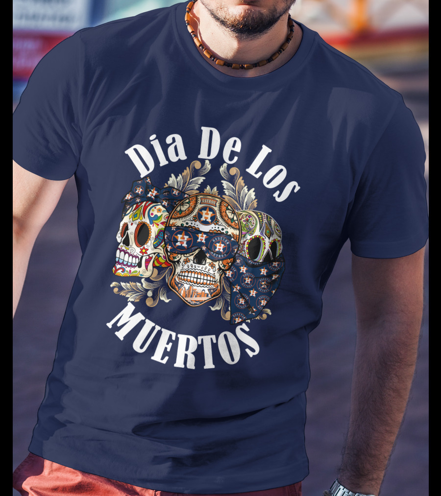 Dia De Los Muertos Houston Astros T-Shirt