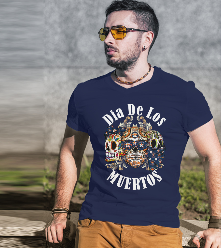 Dia De Los Muertos Houston Astros T-Shirt