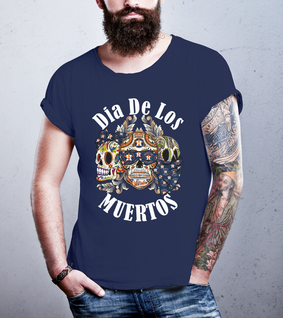 Dia De Los Muertos Houston Astros T-Shirt
