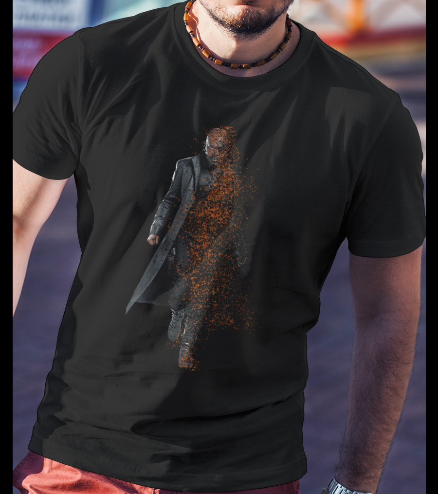 Marvel Nick Fury Infinity Dust Effect T-Shirt