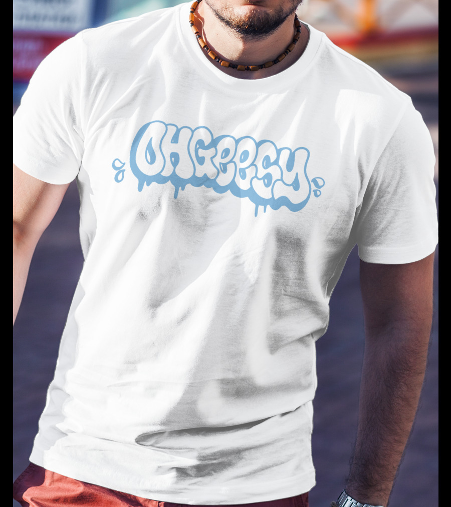 Ohgeesy Drip Style Blue T-Shirt