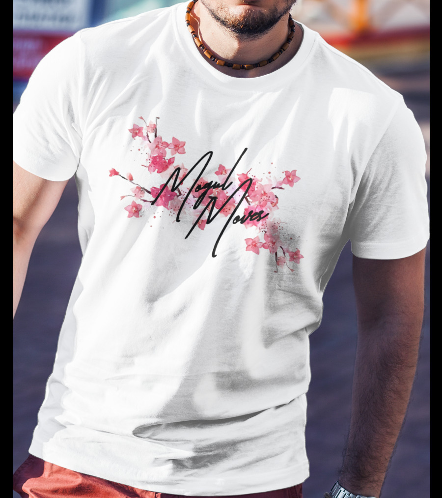 Ludwig Merch Moyai Moai Floral T-Shirt