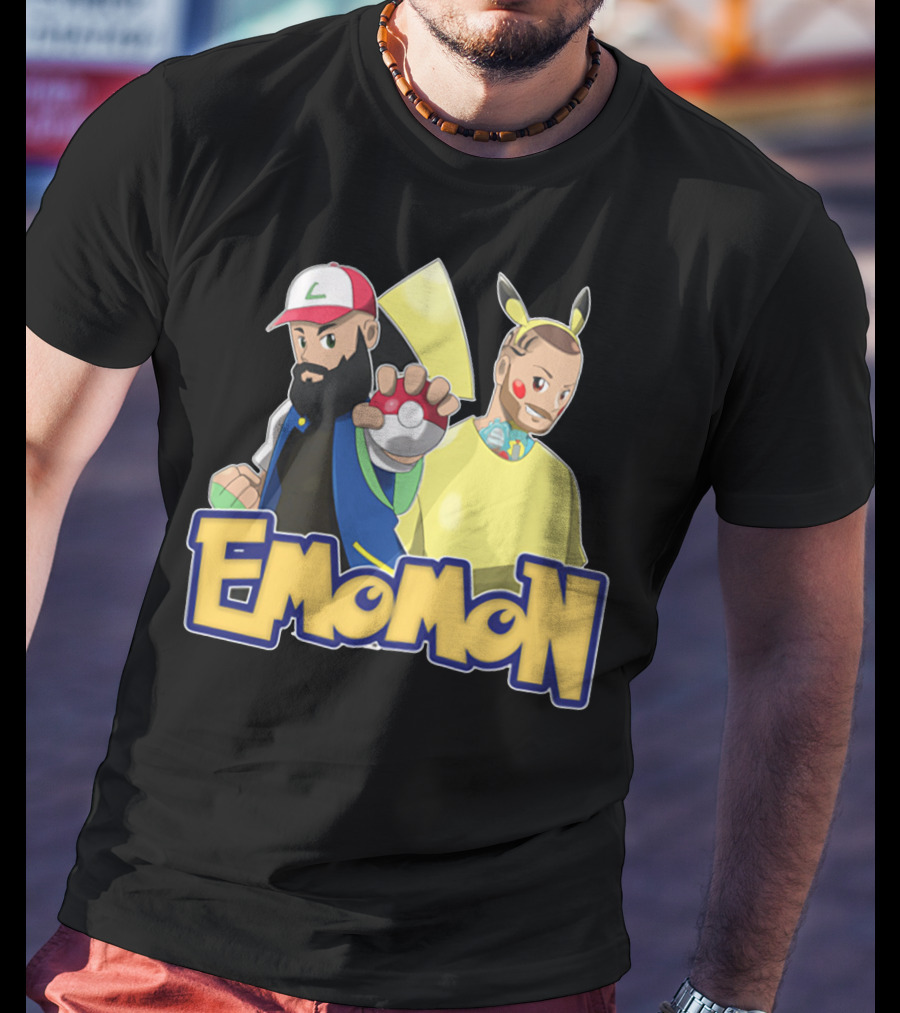 Emomon Pikachu Trainer T-Shirt