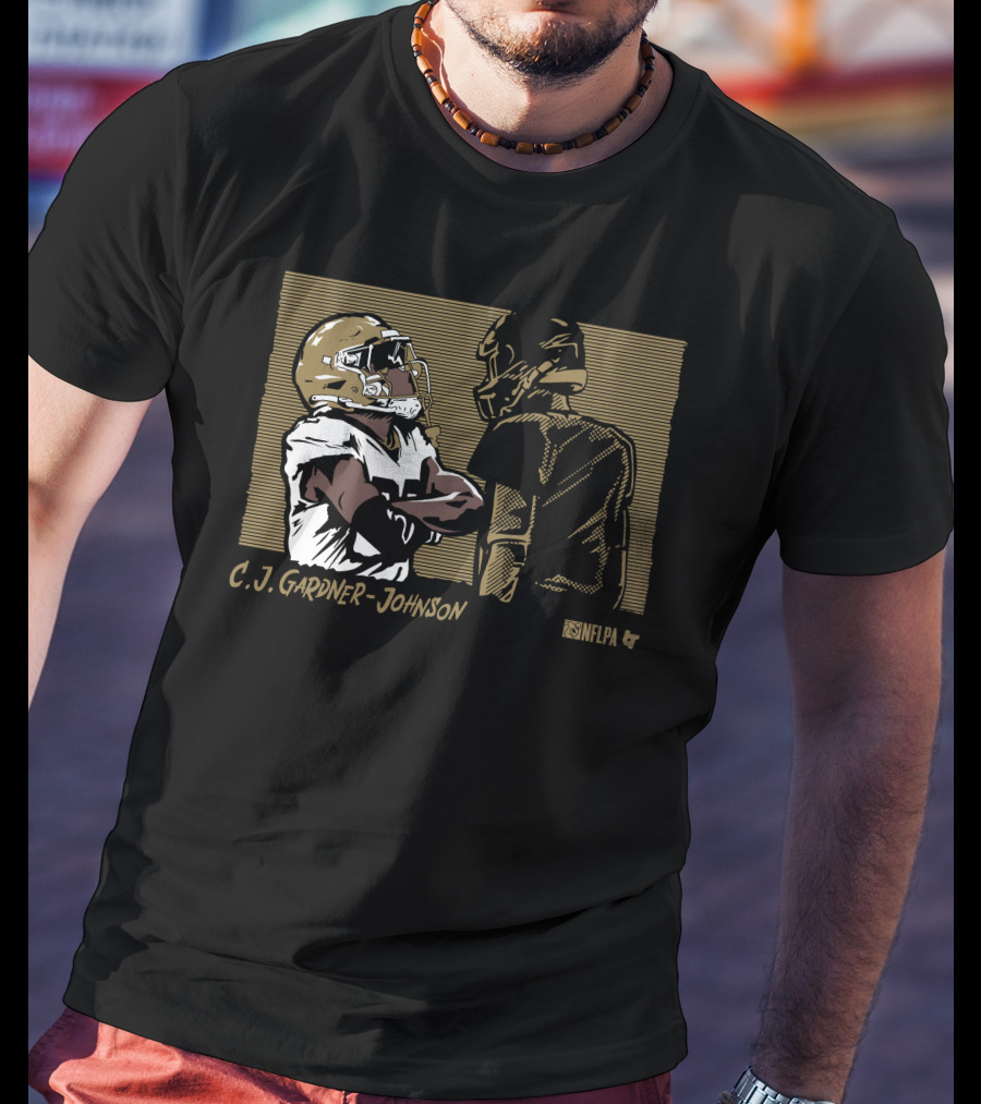 C.J. Gardner-Johnson NFLPA The Instigator Confrontation T-Shirt