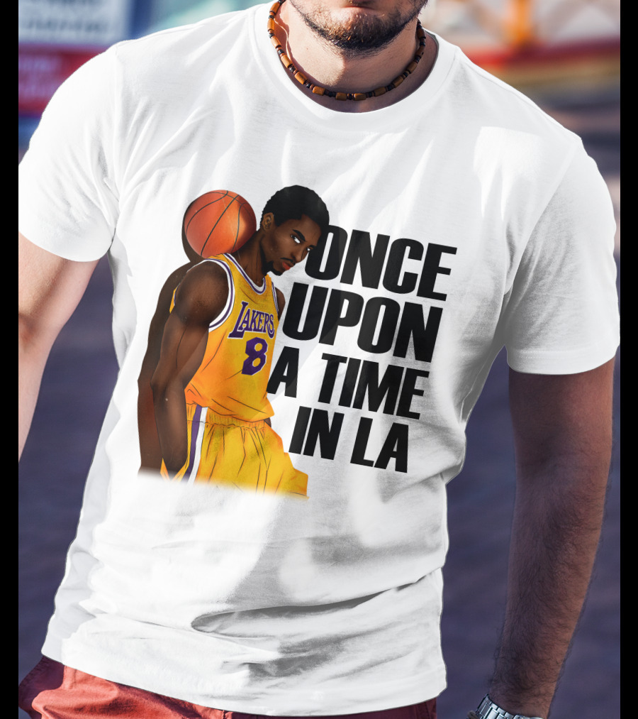 Once Upon A Time In LA Lakers 8 T-Shirt