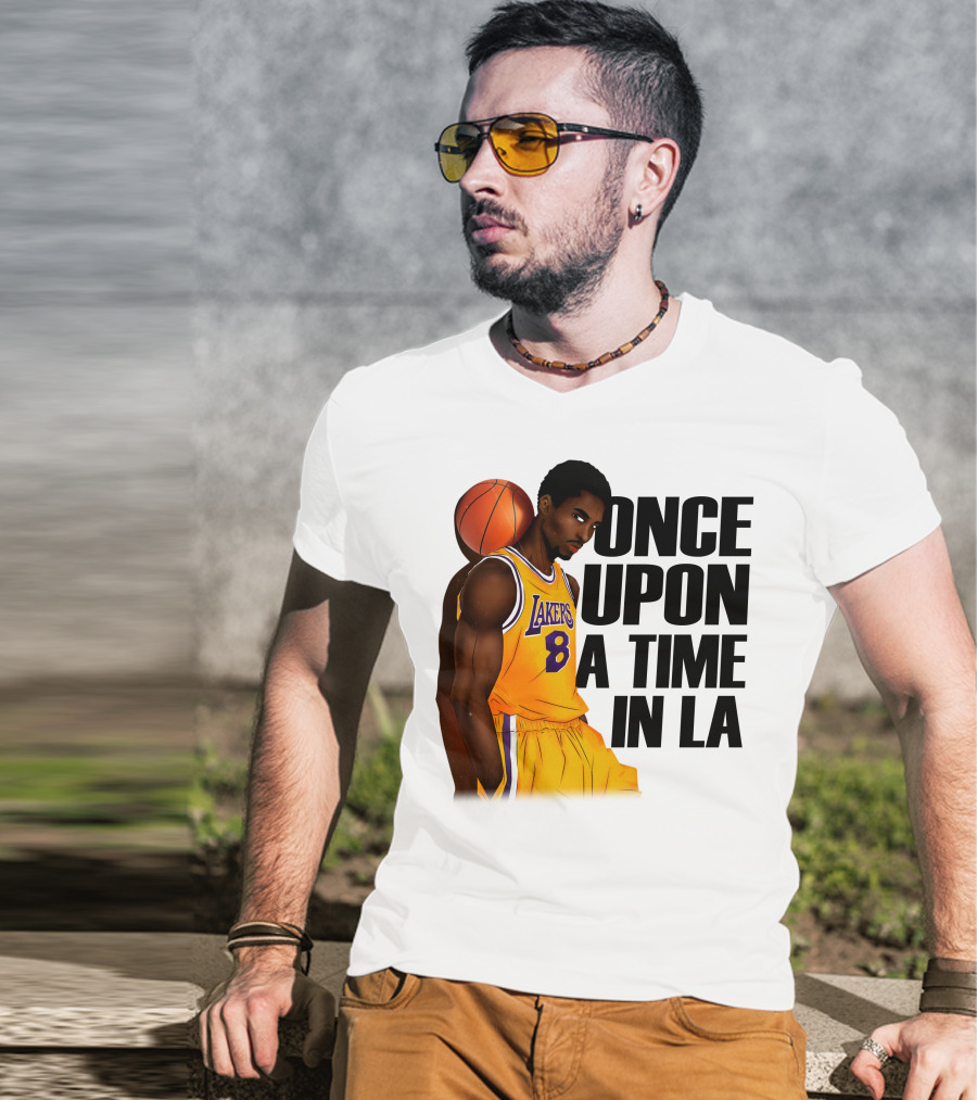 Once Upon A Time In LA Lakers 8 T-Shirt
