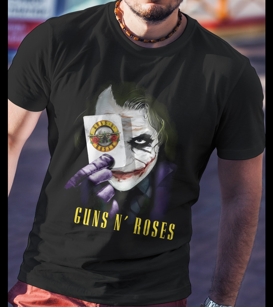 Guns N' Roses Joker Playing Card T-Shirt