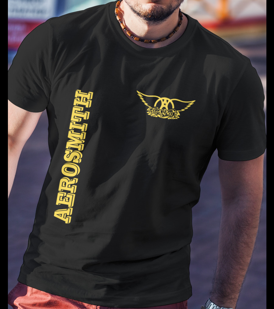 Aerosmith Winged Logo Bold T-Shirt
