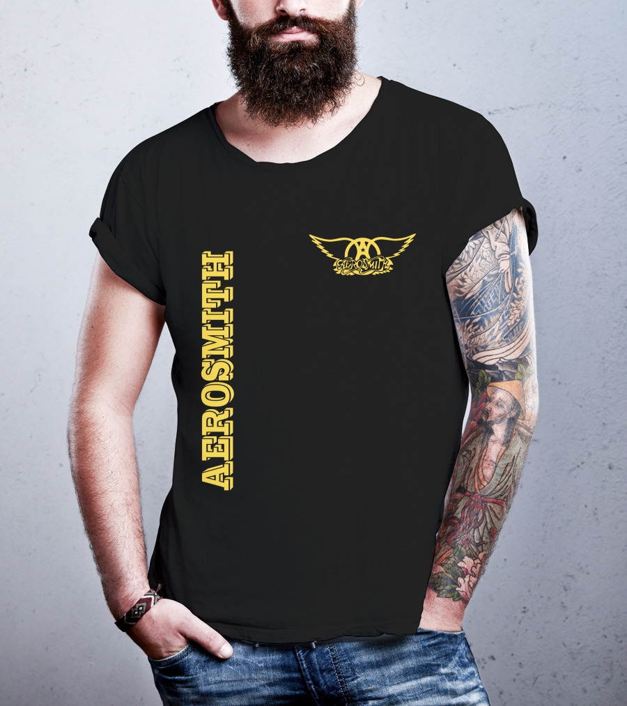 Aerosmith Winged Logo Bold T-Shirt