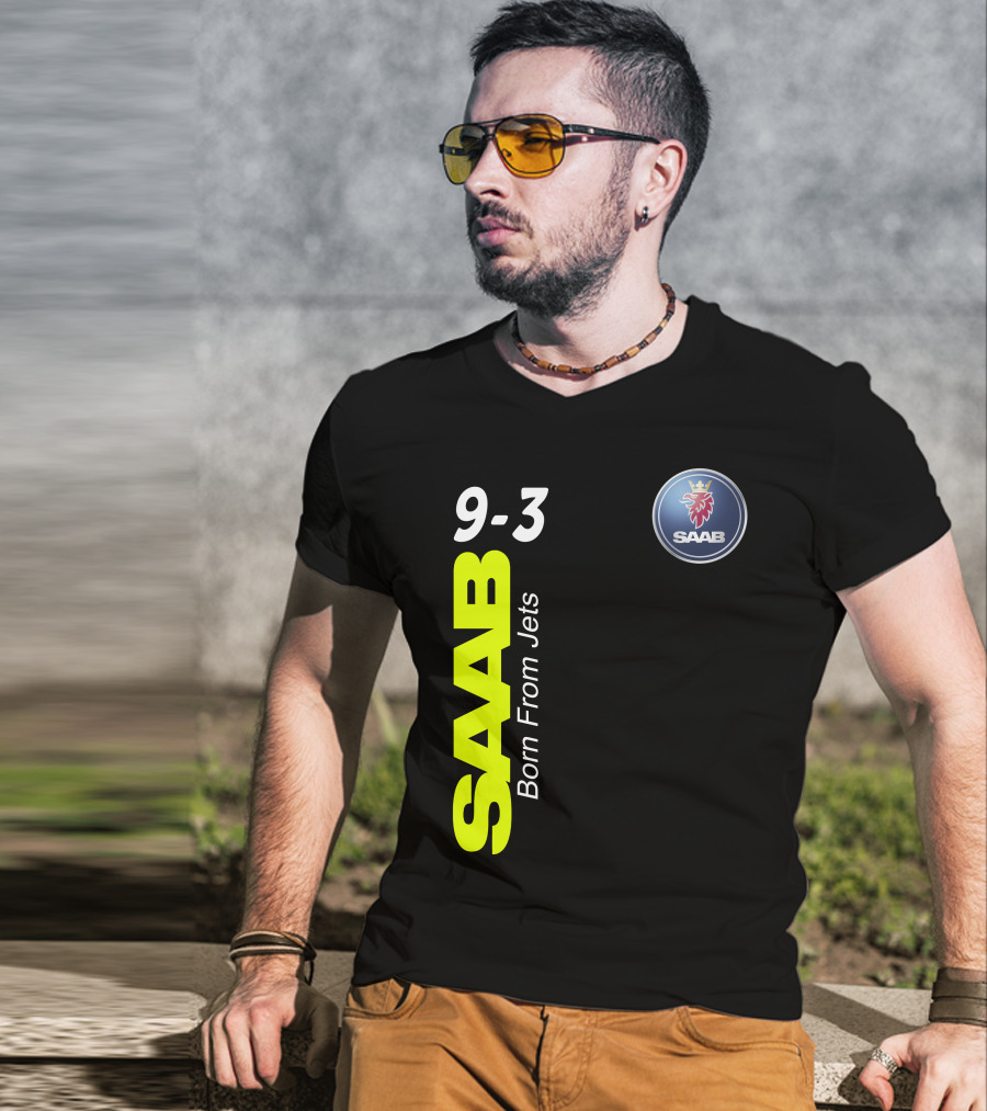Saab 9-3 Born From Jets T-Shirt