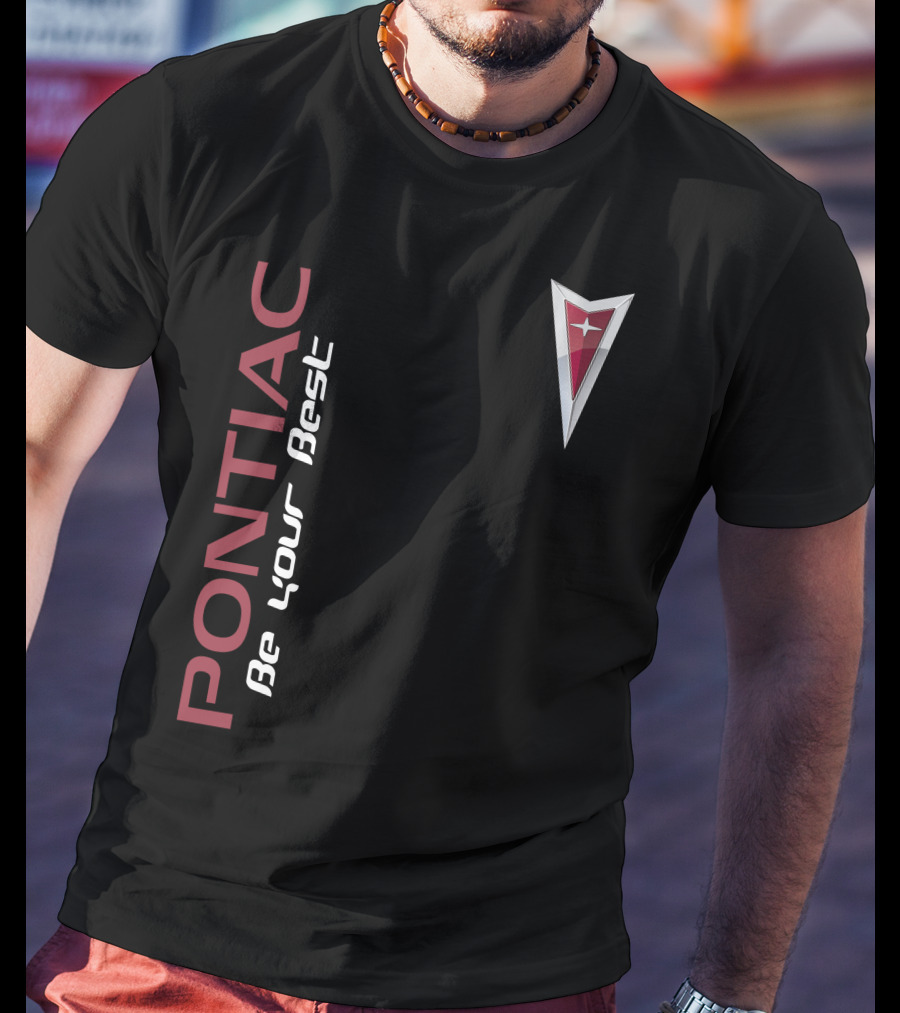 Pontiac Be Your Best Arrowhead Badge T-Shirt